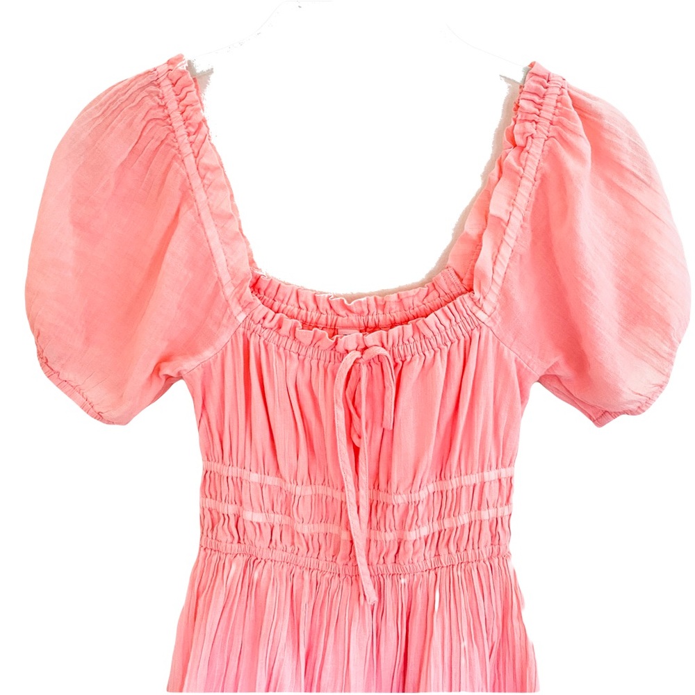 Peach Dress